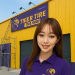 TIGER TIRE เจ้าหน้าที่จอง 