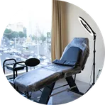 Отдельный кабинет без раковины (косметологическая кушетка) 