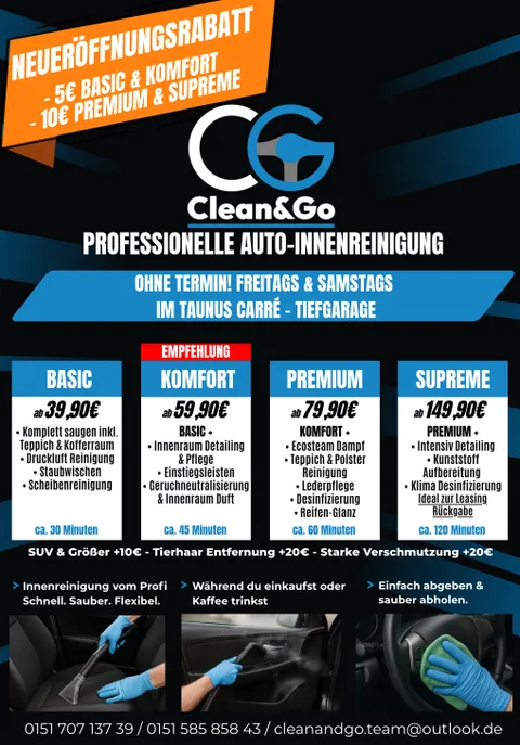 Bild 1 von 5 in der Galerie von "Clean&Go"