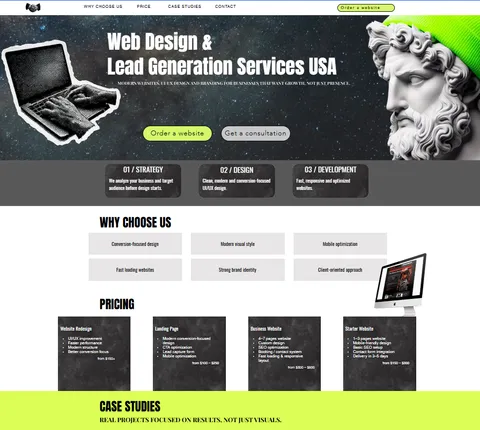 Image 6 of 6 in the gallery of "Web Design & Lead Generation Services USA"