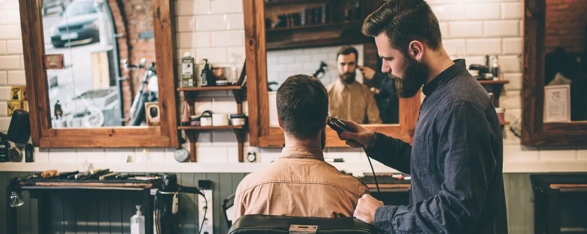 Барбершоп в США