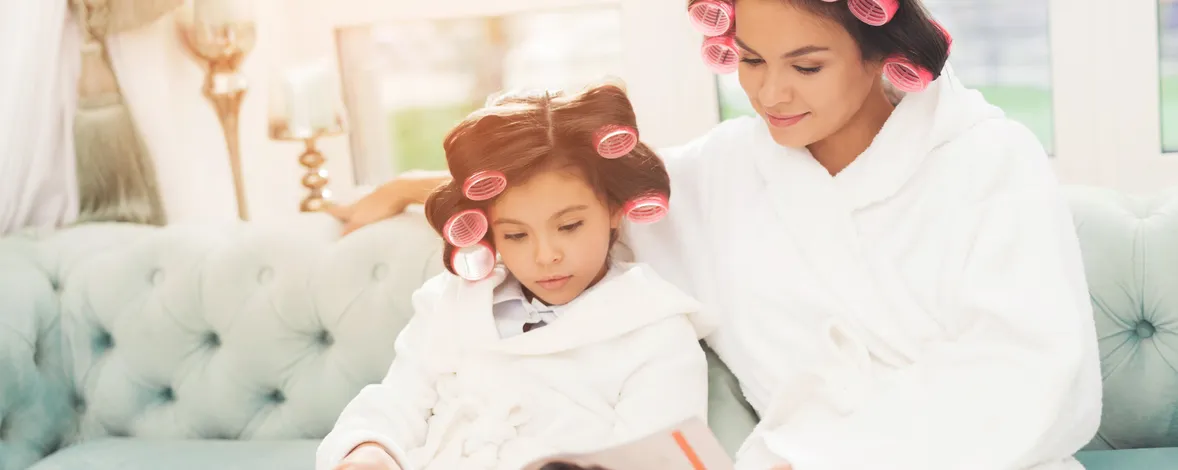 Зона ожидания в салоне красоты