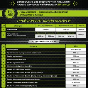 Развал-Схождение СТО CleanCarZP