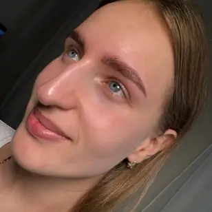 Laminace řasy, obočí , PMU photo 2