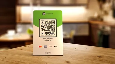 Stand with NFC & QR: a contactless handy tool for business