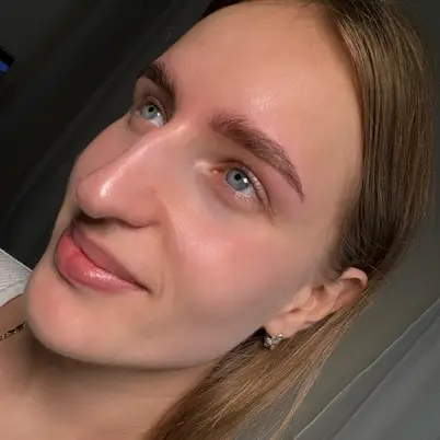 Laminace řasy, obočí , PMU photo 2
