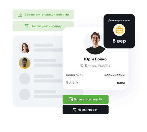 Ефективна робота з клієнтською базою Управління клієнтами