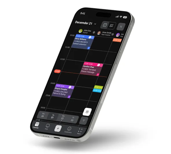 Додаток для запису клієнтів на айфон EasyWeek Business