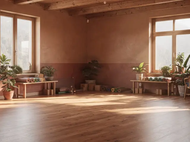 Yoga mitten in Wien