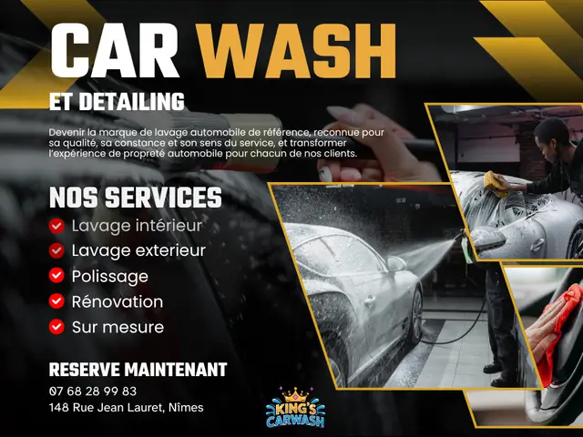 Lavage auto à Nîmes : où chercher