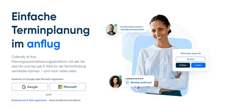 Calendly-Website