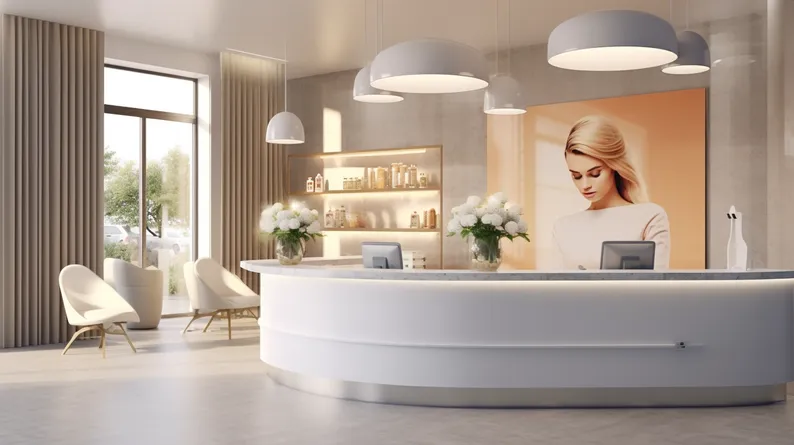 Reception area