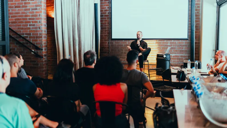 Business coaching session