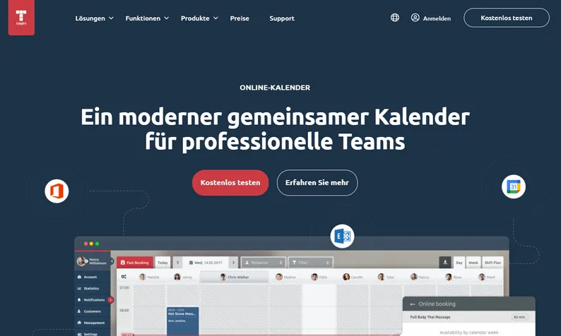 TIMIFY Planungs-Software 