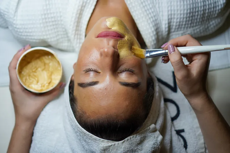 A Beauty Party in the salon