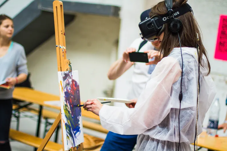 Арт-практика з елементами VR