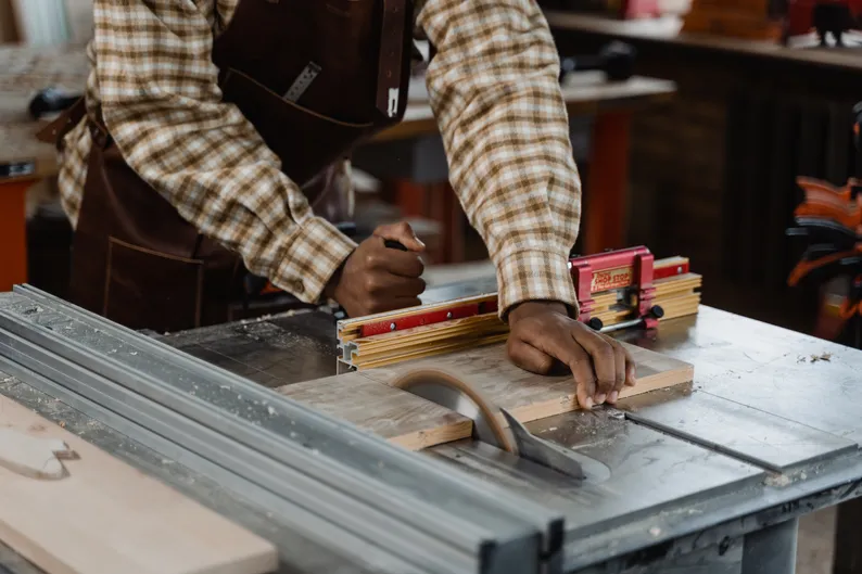 A handyman at work