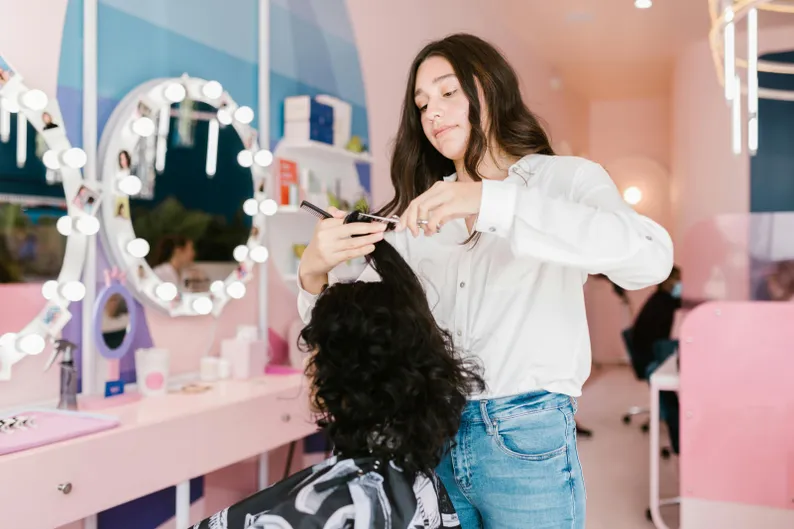 Beauty salon with online booking