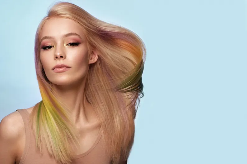 Haare färben