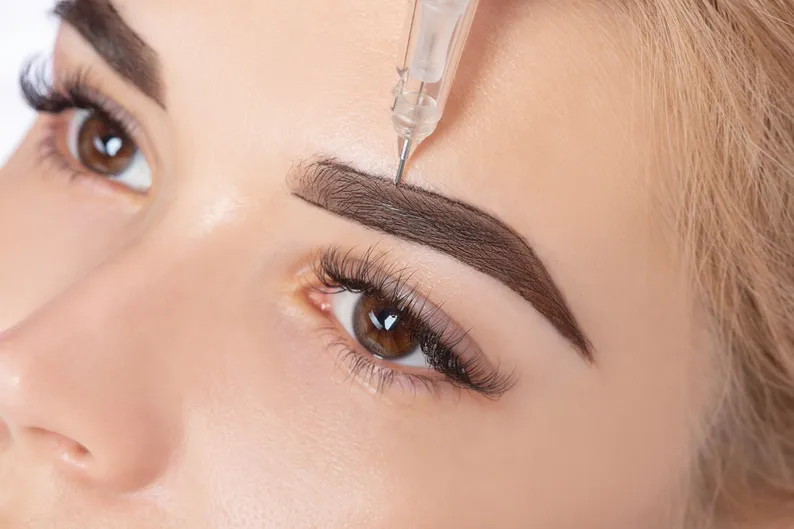 Permanent brows