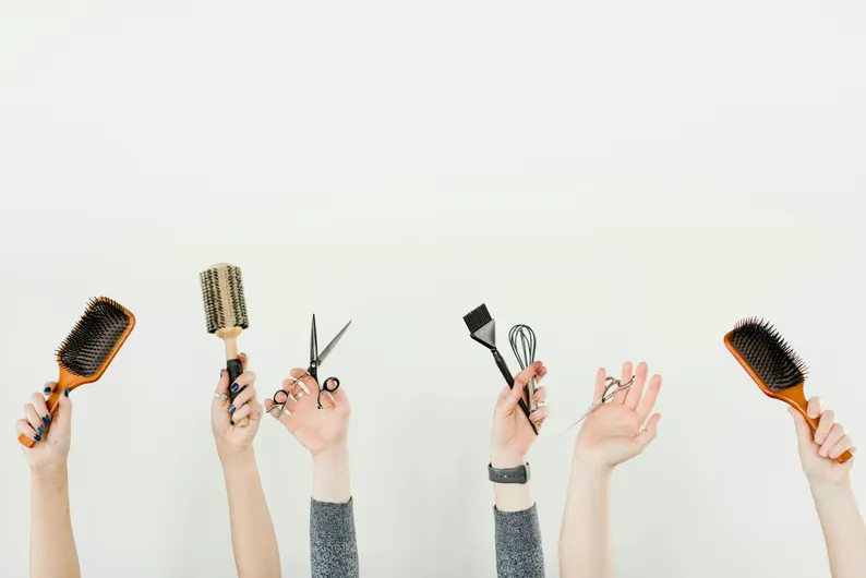 Beauty salon tools disinfection