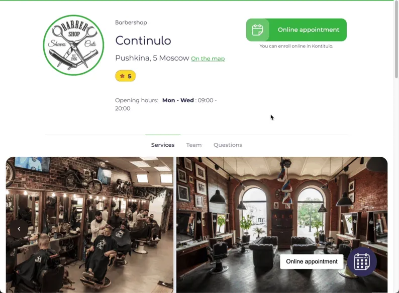 Free website for your business