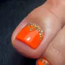 Педикюр частковий (тільки пальчики) з покриттям