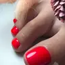 Педикюр (пальчики +стопы) гель лак