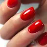Маникюр +однотонное покрытие (база+цвет)