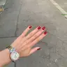Maniküre mit normalen Lack