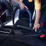 Mobile interior car detailing