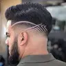 «Hair tattoo» (Малюнок до стрижки)