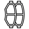 Bremsbeläge hinten