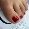 Fußpflege mit normalem Nagellack