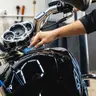Recubrimiento de cera dura para motocicletas