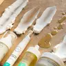 Wirkstoffampulle oder Serum mit Ultrasonic Behandlung