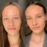 eyebrow correction + coloring