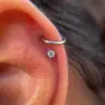 PIERCING ORELHA: Hélix Duplo