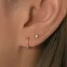 PIERCING ORELHA: Lóbulo Duplo (Double Lobe)