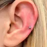 PIERCING ORELHA: Mid-Hélix