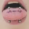 PIERCING BOCA: Duplo Língua (Venom)