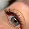 Wimpern färben