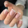 Корекція / укріплення гель + френч (довжина М)