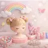 Дитячий макіяж Базовий ( прості блискітки майкап)