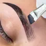 Augenbrauen zupen + farben