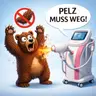 IPL - dauerhafte Haarentfernung oder Hautverjüngung mit Laser