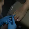 Частковий гігієнічний педикюр(тільки пальці)