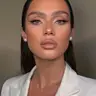 Glam makeup