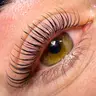 Korean Lashlifting mit Farben