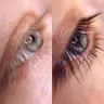 Wimpernfärben